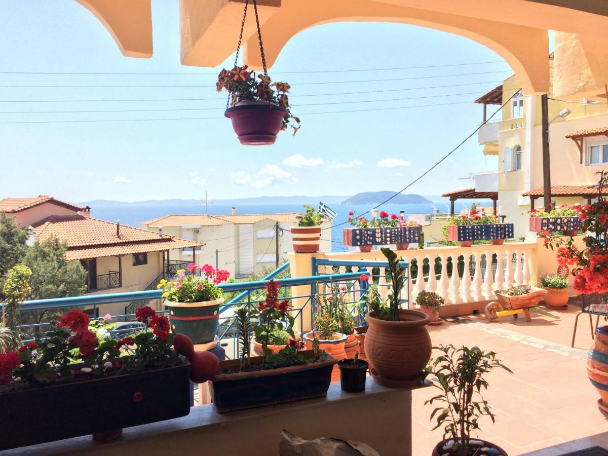 Alexia House Apartment Neos Marmaras Bagian luar foto